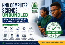 HND Computer Science Unbundling Fully Accredited by NBTE in Nigeria HND Computer Science Unbundling Fully Accredited by NBTE in Nigeria